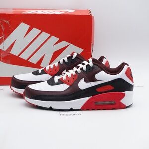 NEW Nike Air Max 90 Leather Sneakers HF6358-600
